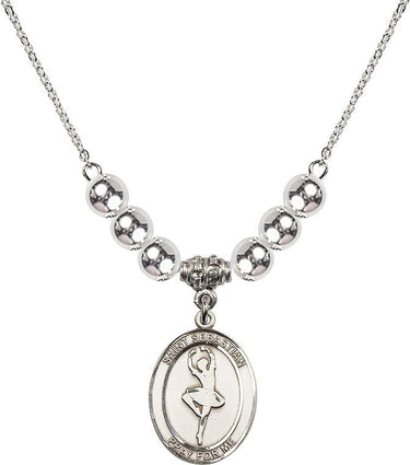 Saint Sebastian Sebastian/Dance Crystal Necklace | 3/4 inch | N32-8173