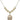 Saint Sebastian Cross Crystal Necklace | 3/4 inch | 6mm Beads _x0014_  14kt Gold Filled