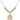 Saint Sebastian Crystal Necklace | 3/4 inch | 6mm Beads _x0014_  14kt Gold Filled