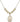 Saint Cecilia Crystal Necklace | 3/4 inch | 6mm Beads _x0014_  14kt Gold Filled