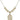 Saint Kateri Tekakwitha Crystal Necklace | 3/4 inch | 6mm Beads _x0014_  14kt Gold Filled