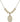 Saint Kateri Tekakwitha Crystal Necklace | 3/4 inch | 6mm Beads _x0014_  14kt Gold Filled