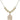 Saint Sebastian Crystal Necklace | 3/4 inch | 6mm Beads _x0014_  14kt Gold Filled