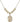 Saint Martin of Tours Crystal Necklace | 3/4 inch | 6mm Beads _x0014_  14kt Gold Filled