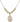 Saint Augustine of Hippo Crystal Necklace | 3/4 inch | 6mm Beads _x0014_  14kt Gold Filled