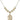 Saint John Neumann Crystal Necklace | 3/4 inch | 6mm Beads _x0014_  14kt Gold Filled