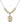 Saint John Neumann Crystal Necklace | 3/4 inch | 6mm Beads _x0014_  14kt Gold Filled