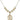 Our Lady of Fatima Crystal Necklace | 3/4 inch | 6mm Beads _x0014_  14kt Gold Filled