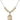 Our Lady of Guadalupe Crystal Necklace | 3/4 inch | 6mm Beads _x0014_  14kt Gold Filled