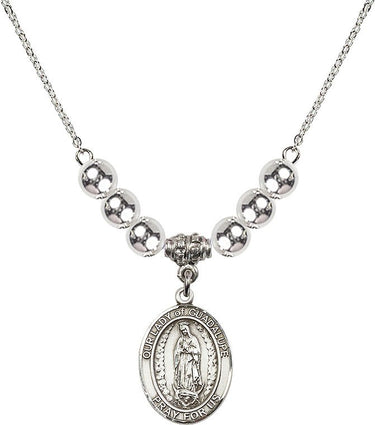 Collar de cristal de Nuestra Señora de Guadalupe | 1,9 cm | N32-8206