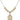 Infant of Prague Crystal Necklace | 3/4 inch | 6mm Beads _x0014_  14kt Gold Filled