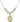 Infant of Prague Crystal Necklace | 3/4 inch | 6mm Beads _x0014_  14kt Gold Filled