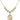 Saint Petronille Crystal Necklace | 3/4 inch | 6mm Beads _x0014_  14kt Gold Filled