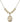 Saint Therese of Lisieux Crystal Necklace | 3/4 inch | 6mm Beads _x0014_  14kt Gold Filled