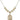 Saint Germaine Cousin Crystal Necklace | 3/4 inch | 6mm Beads _x0014_  14kt Gold Filled
