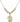 Saint Anastasia Crystal Necklace | 3/4 inch | 6mm Beads _x0014_  14kt Gold Filled