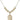 Saint Nino de Atocha Crystal Necklace | 3/4 inch | 6mm Beads _x0014_  14kt Gold Filled