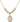 Saint Nino de Atocha Crystal Necklace | 3/4 inch | 6mm Beads _x0014_  14kt Gold Filled