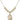 Saint Alexandra Crystal Necklace | 3/4 inch | 6mm Beads _x0014_  14kt Gold Filled