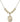 Saint Alexandra Crystal Necklace | 3/4 inch | 6mm Beads _x0014_  14kt Gold Filled