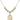 Saint Alphonsus Crystal Necklace | 3/4 inch | 6mm Beads _x0014_  14kt Gold Filled
