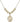 Our Lady of Perpetual Help Crystal Necklace | 3/4 inch | 6mm Beads _x0014_  14kt Gold Filled