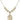 Saint Elizabeth Ann Seton Crystal Necklace | 3/4 inch | 6mm Beads _x0014_  14kt Gold Filled