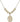 Saint Elizabeth Ann Seton Crystal Necklace | 3/4 inch | 6mm Beads _x0014_  14kt Gold Filled