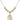 Saint Lillian Crystal Necklace | 3/4 inch | 6mm Beads _x0014_  14kt Gold Filled
