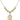 Saint Stephanie Crystal Necklace | 3/4 inch | 6mm Beads _x0014_  14kt Gold Filled
