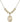 Our Lady of Lebanon Crystal Necklace | 3/4 inch | 6mm Beads _x0014_  14kt Gold Filled