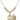 Pope Emeritace  Benedict XVI Crystal Necklace | 3/4 inch | 6mm Beads _x0014_  14kt Gold Filled