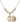 Pope Emeritace  Benedict XVI Crystal Necklace | 3/4 inch | 6mm Beads _x0014_  14kt Gold Filled