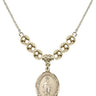 Saint Bartholomew the Apostle Crystal Necklace | 3/4 inch | 6mm Beads _x0014_  14kt Gold Filled