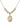 Saint Maurus Crystal Necklace | 3/4 inch | 6mm Beads _x0014_  14kt Gold Filled