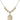Our Lady of All Nations Crystal Necklace | 3/4 inch | 6mm Beads _x0014_  14kt Gold Filled