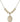 Our Lady of All Nations Crystal Necklace | 3/4 inch | 6mm Beads _x0014_  14kt Gold Filled