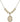 Our Lady of Peace Crystal Necklace | 3/4 inch | 6mm Beads _x0014_  14kt Gold Filled