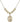 Saint Alice Crystal Necklace | 3/4 inch | 6mm Beads _x0014_  14kt Gold Filled