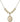 Blessed Trinity Crystal Necklace | 3/4 inch | 6mm Beads _x0014_  14kt Gold Filled