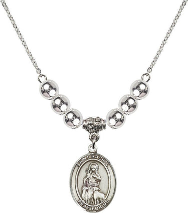 Saint Rachel Crystal Necklace | 3/4 inch | 6mm Beads | N32-8251
