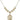 Saint Rebecca Crystal Necklace | 3/4 inch | 6mm Beads _x0014_  14kt Gold Filled