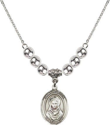 Saint Rebecca Crystal Necklace | 3/4 inch | 6mm Beads | N32-8252