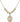 Saint Victoria Crystal Necklace | 3/4 inch | 6mm Beads _x0014_  14kt Gold Filled