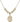 Saint Isaiah Crystal Necklace | 3/4 inch | 6mm Beads _x0014_  14kt Gold Filled