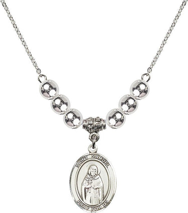 Saint Samuel Crystal Necklace | 3/4 inch | 6mm Beads | N32-8259