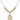 Saint Tarcisius Crystal Necklace | 3/4 inch | 6mm Beads _x0014_  14kt Gold Filled