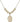 Saint Tarcisius Crystal Necklace | 3/4 inch | 6mm Beads _x0014_  14kt Gold Filled