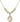 Saint John Baptist de la Salle Crystal Necklace | 3/4 inch | 6mm Beads _x0014_  14kt Gold Filled