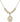 Saint Bernard of Montjoux Crystal Necklace | 3/4 inch | 6mm Beads _x0014_  14kt Gold Filled